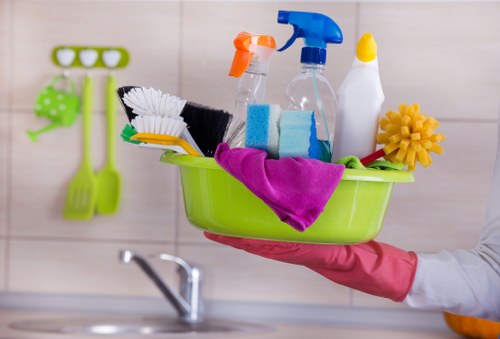 Local cleaner preparing a guest-ready apartment in Paddington