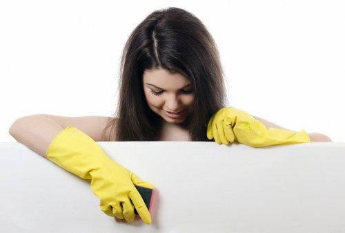 Professional cleaning of shared stairwell and hallway in Paddington